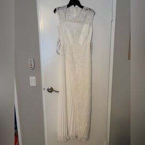 Kay Unger Diana Layered Lace Dress Gown Size 2 New wedding bridal rehearsal